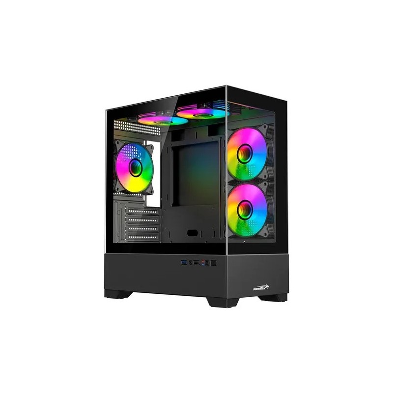 Gabinete Sentey H30 Negro ARGB Fans x5