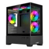 Gabinete Sentey H30 Negro ARGB Fans x5