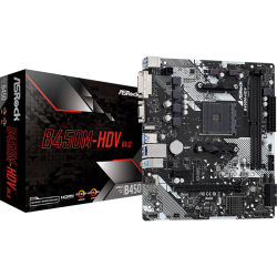 Motherboard ASRock (AM4) B450M-HDV R4.0 DDR4