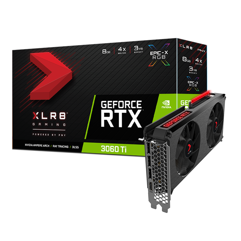 Placa de Video PNY XLR8 RTX 3060 Ti 8GB