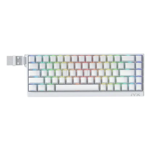 TECLADO IYX MU68 PRO WHITE